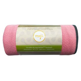 NoSkid Sandwash Yoga Towel - Pink